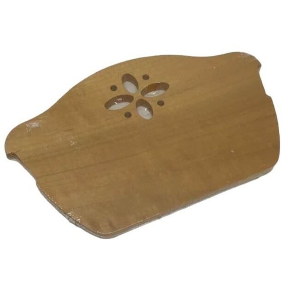 Longaberger Basket Divider Bread Single Wood Crafts Brown Cut Out Design New